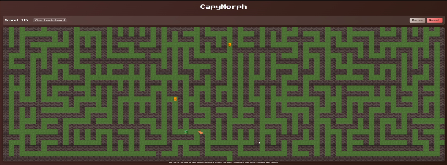 CapyMorph — educational 2D morpheme learning game, screenshot 1 of 3