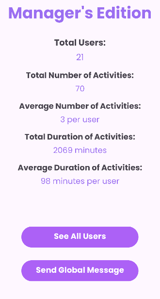 Move4Wellness Fitness App — fitness and workout tracking mobile app, screenshot 3 of 4